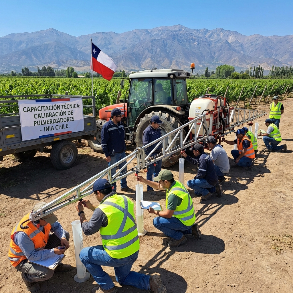 Calibración de equipos de pulverización